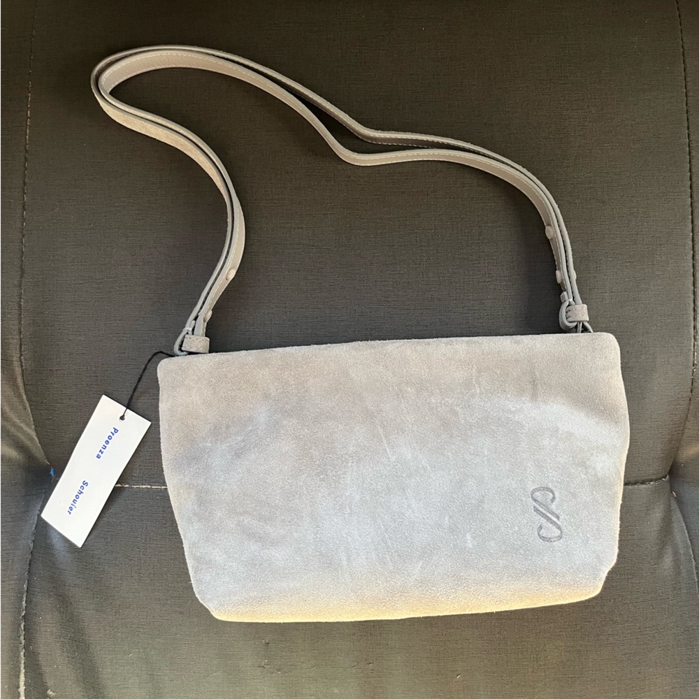 Proenza Schouler Bond suede shoulder bag